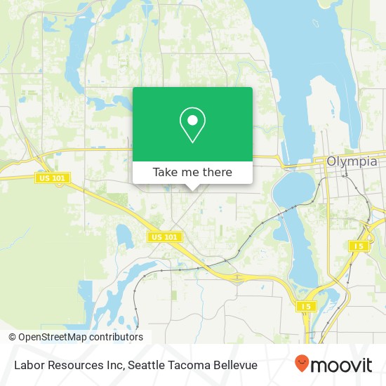 Labor Resources Inc map