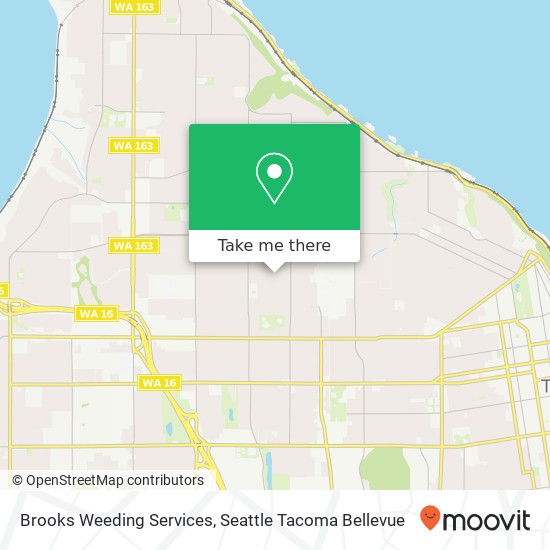 Brooks Weeding Services map