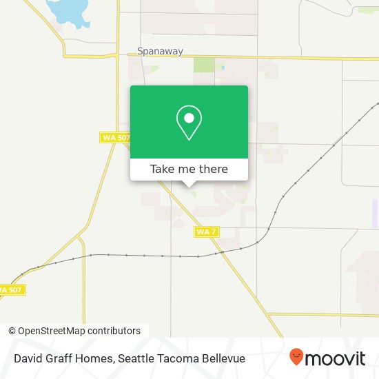 David Graff Homes map