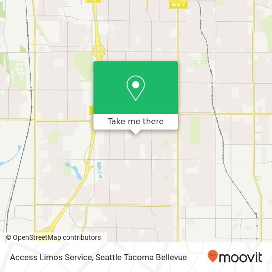 Access Limos Service map