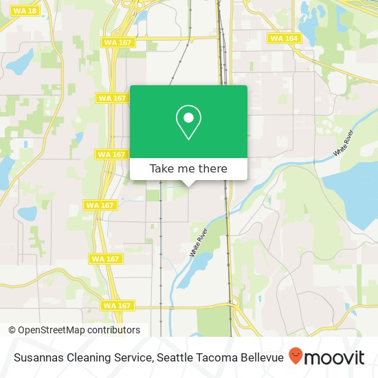 Susannas Cleaning Service map