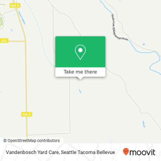 Vandenbosch Yard Care map