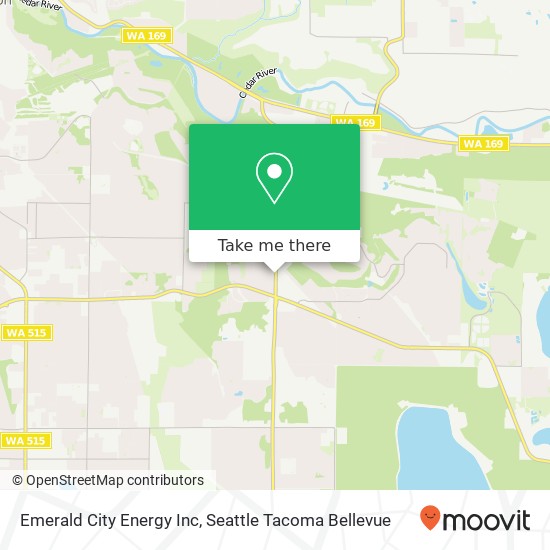 Emerald City Energy Inc map