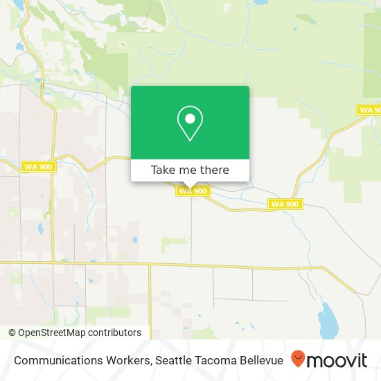 Communications Workers map