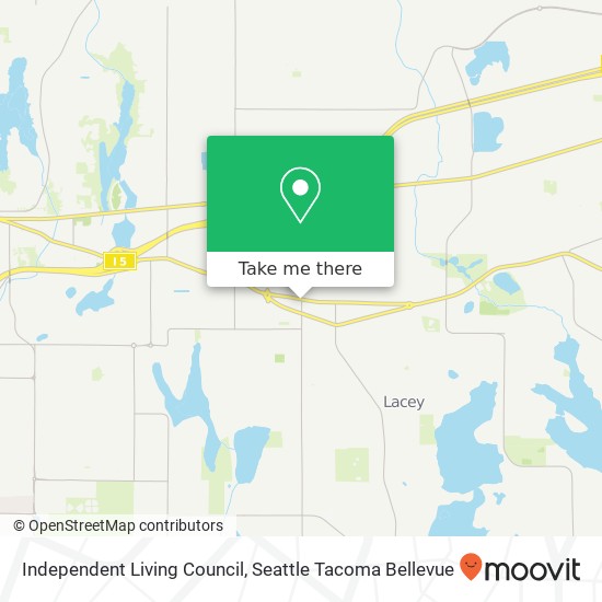 Mapa de Independent Living Council