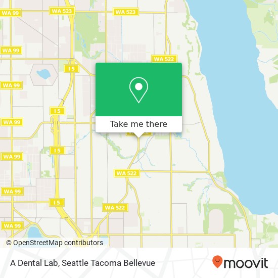 Mapa de A Dental Lab