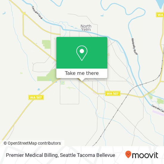 Mapa de Premier Medical Billing