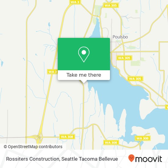 Rossiters Construction map