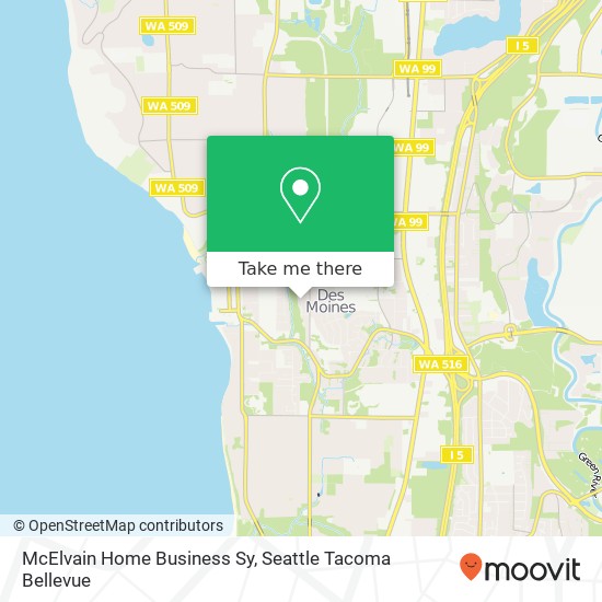 Mapa de McElvain Home Business Sy