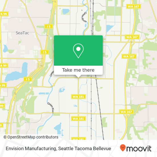 Mapa de Envision Manufacturing