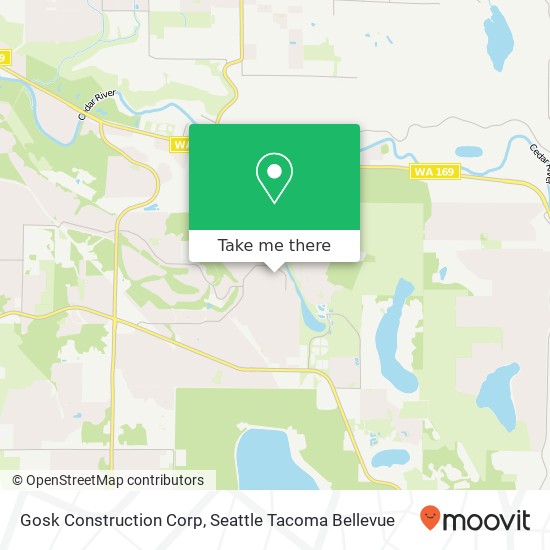 Gosk Construction Corp map