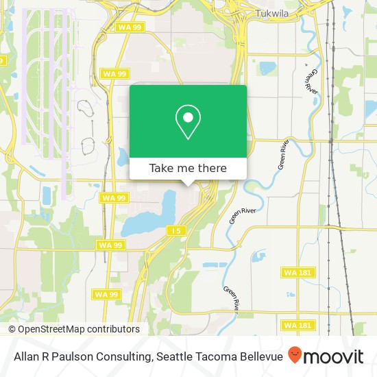 Allan R Paulson Consulting map