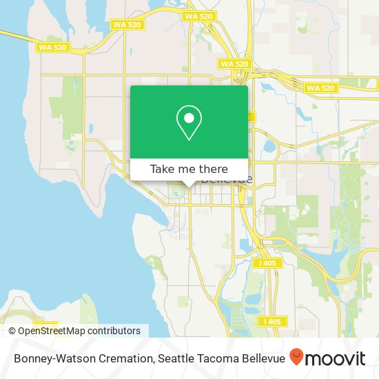 Bonney-Watson Cremation map