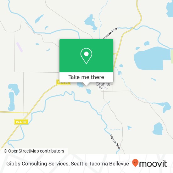Gibbs Consulting Services map
