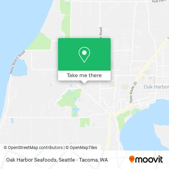 Oak Harbor Seafoods map