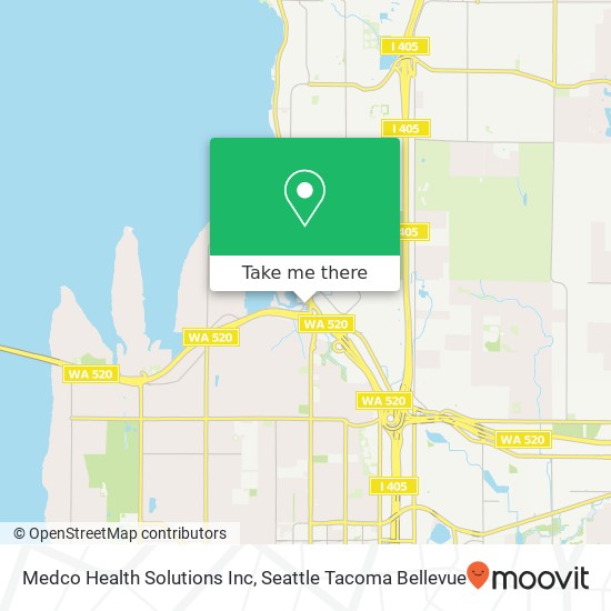 Mapa de Medco Health Solutions Inc