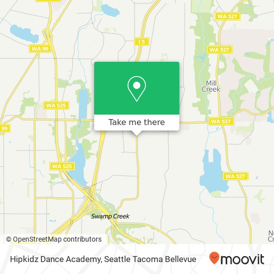 Hipkidz Dance Academy map