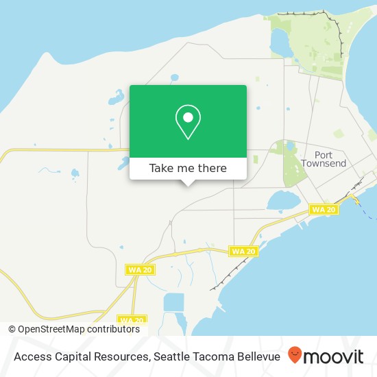 Access Capital Resources map