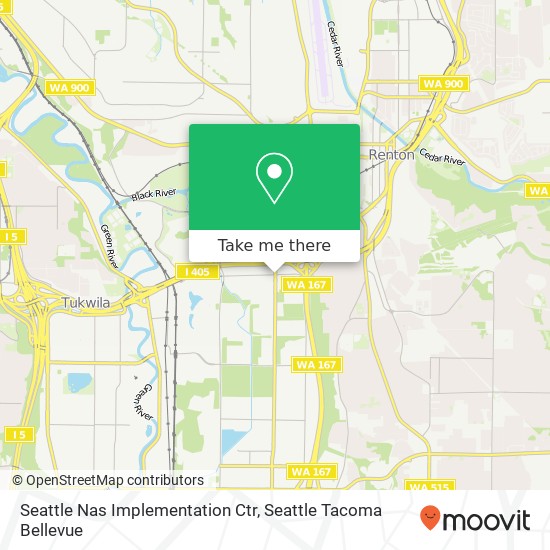 Seattle Nas Implementation Ctr map