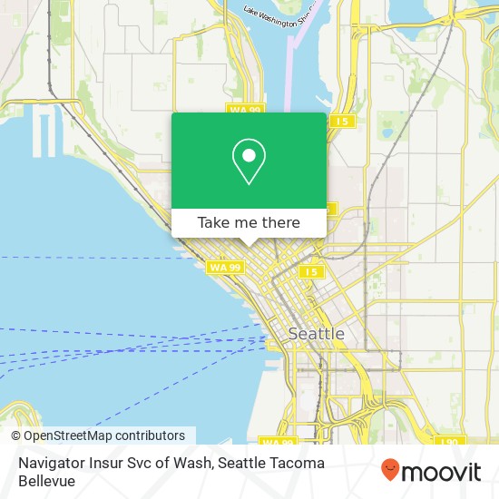 Mapa de Navigator Insur Svc of Wash