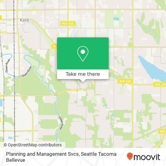 Planning and Management Svcs map