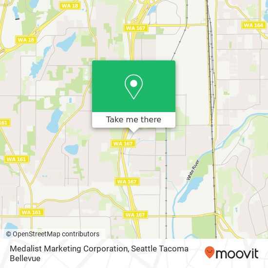 Medalist Marketing Corporation map