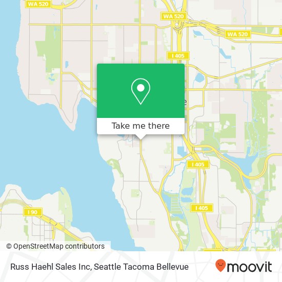 Russ Haehl Sales Inc map