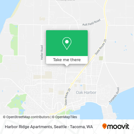 Harbor Ridge Apartments map