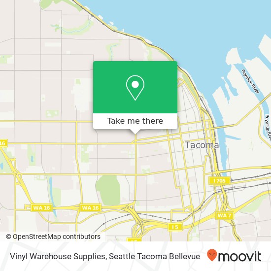 Vinyl Warehouse Supplies map