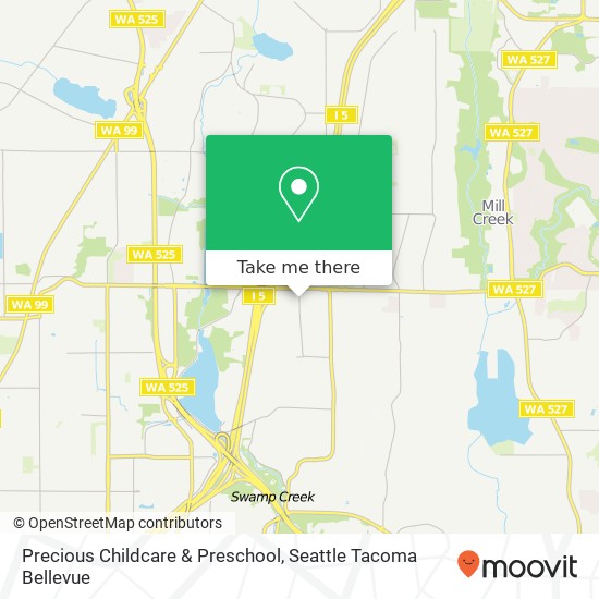 Mapa de Precious Childcare & Preschool