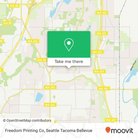 Freedom Printing Co map