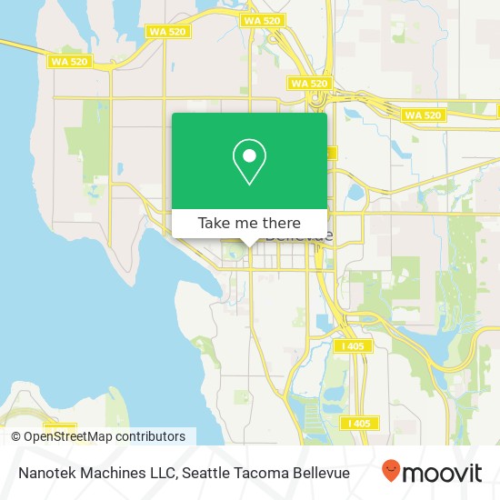 Mapa de Nanotek Machines LLC