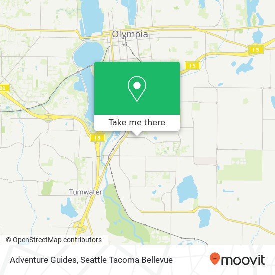 Adventure Guides map