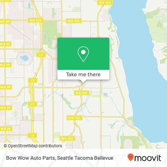 Bow Wow Auto Parts map