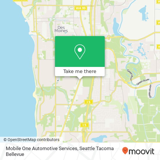 Mobile One Automotive Services map