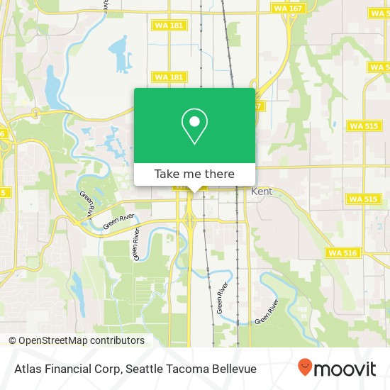 Atlas Financial Corp map