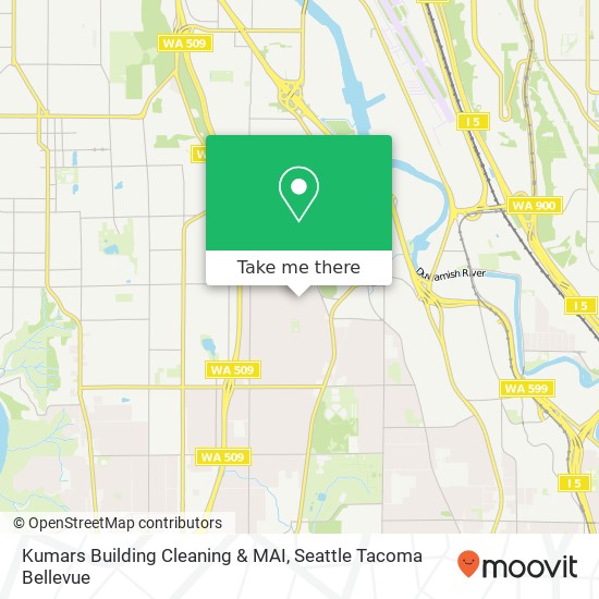 Mapa de Kumars Building Cleaning & MAI