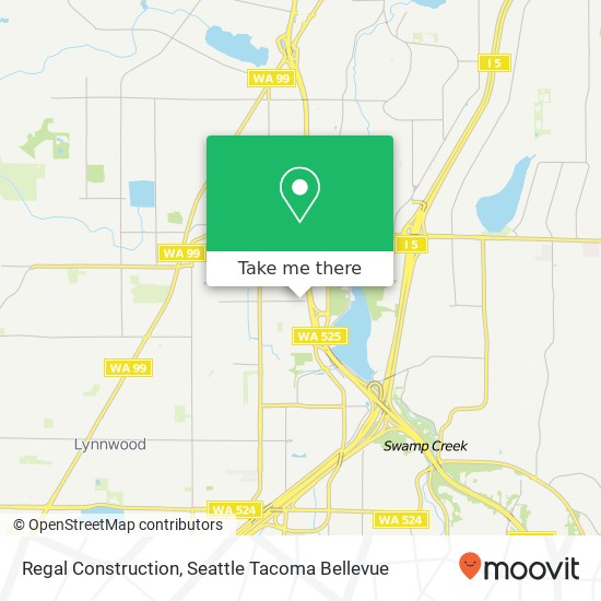 Regal Construction map