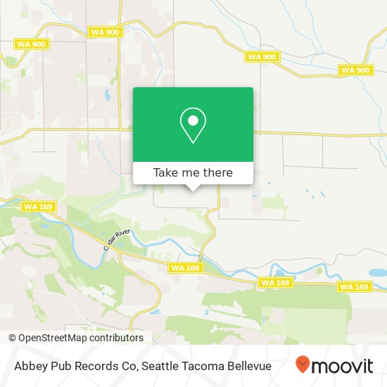 Abbey Pub Records Co map