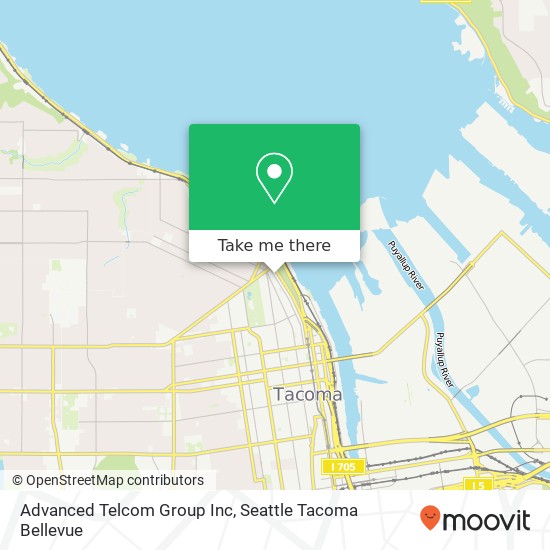 Advanced Telcom Group Inc map