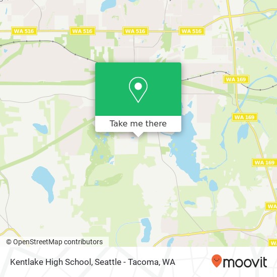 Mapa de Kentlake High School