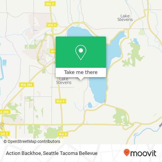 Action Backhoe map