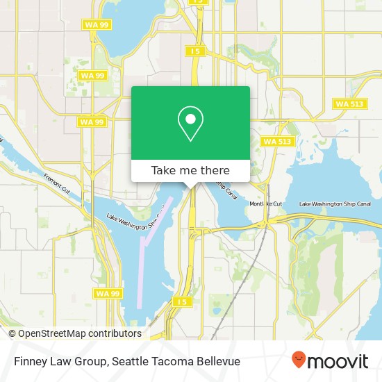 Finney Law Group map