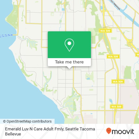 Emerald Luv N Care Adult Fmly map