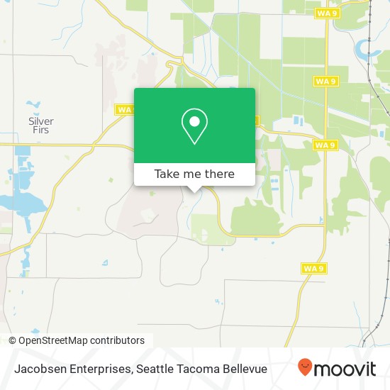 Jacobsen Enterprises map