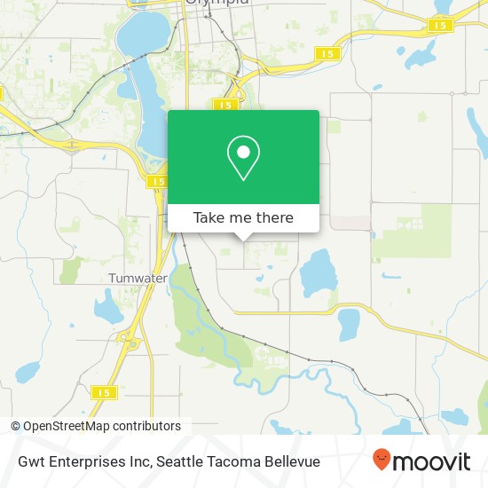 Gwt Enterprises Inc map