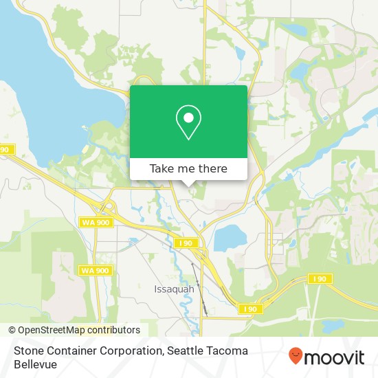 Stone Container Corporation map