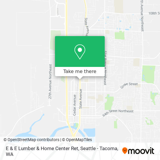 E & E Lumber & Home Center Ret map