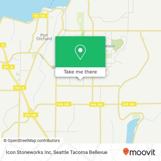 Icon Stoneworks Inc map