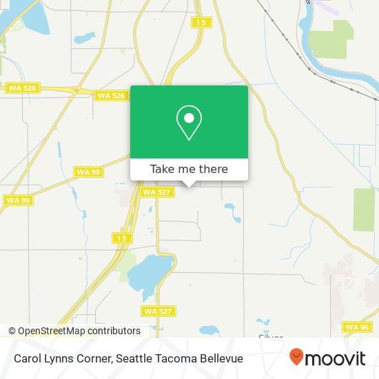 Mapa de Carol Lynns Corner